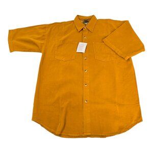 Up Time Short Sleeve Shirt faded Orange brad new with tags